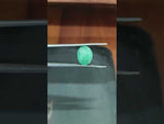 Load and play video in Gallery viewer, 3.96/CT Natural Panna Stone with Govt. Lab Certificate (1221)
