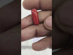 Load and play video in Gallery viewer, 7.52/CT Natural Red Coral With Govt. Lab Certificate-10877D43885
