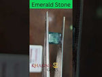 Load and play video in Gallery viewer, 3.97/CT Natural Panna Stone with Govt. Lab Certificate-23310
