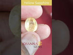 Load and play video in Gallery viewer, 5.64/CT ukhraj Stone with Govt Lab Certificate-(YELSA9V)
