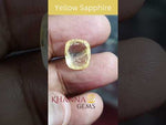Load and play video in Gallery viewer, 5.41/CT Natural Ceylonese Pukhraj with Govt Lab Certificate-YELSA9V
