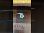 Load and play video in Gallery viewer, 5.51/CT Natural Ceylonese Pukhraj with Govt Lab Certificate-YELSA9T
