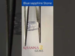 Load and play video in Gallery viewer, 5.53/CT Natural Blue Sapphire with Govt Lab Certificate-8991
