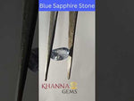 Load and play video in Gallery viewer, 3.11/CT Natural Blue Sapphire with Govt Lab Certificate-34410
