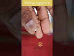 Load and play video in Gallery viewer, 10.27/CT Natural Yellow Sapphire with Govt Lab Certificate-78810
