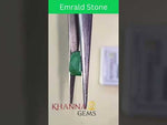 Load and play video in Gallery viewer, 6.51/CT Natural Panna Stone with Govt. Lab Certificate-4551
