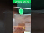 Load and play video in Gallery viewer, 4.72/CT Natural Panna Stone with Govt. Lab Certificate-6771
