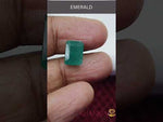 Load and play video in Gallery viewer, 3.96/CT Natural Panna Stone with Govt. Lab Certificate-8991
