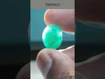 Load and play video in Gallery viewer, 5.86/CT Natural Panna Stone with Govt. Lab Certificate-2331
