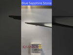 Load and play video in Gallery viewer, 5.00/CT Natural Blue Sapphire with Govt Lab Certificate-12210
