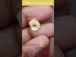 Load and play video in Gallery viewer, 4.94/CT Natural Yellow Sapphire With Govt Lab Certificate-67710
