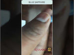 Load and play video in Gallery viewer, 2.98/CT Natural Blue Sapphire with Govt Lab Certificate-4551
