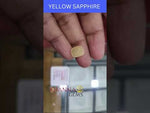 Load and play video in Gallery viewer, 6.58/CT Natural Ceylonese Pukhraj with Govt Lab Certificate-4551
