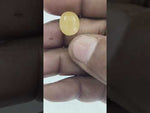 Load and play video in Gallery viewer, 8.25/CT Natural Yellow Sapphire With Govt Lab Certificate (2331)