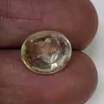 Load image into Gallery viewer, 5.73 Ratti yellow sapphire with Govt Lab Certificate-(12210)
