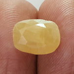 Load image into Gallery viewer, 5.92 Ratti Natural Yellow Sapphire With Govt Lab Certificate-(1221)
