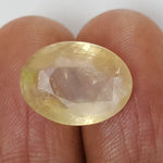 Load image into Gallery viewer, 10.33 Ratti Natural Yellow Sapphire with Govt Lab Certificate-(6771)