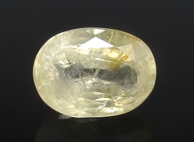 8.70 Carat Natural Ceylonese Pukhraj with Govt Lab Certificate-(YELSA9T)