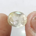 Load image into Gallery viewer, 6.71/CT Natural Yellow Sapphire with Govt Lab Certificate-YELSA9V
