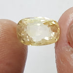 Load image into Gallery viewer, 4.65/CT Natural Yellow Sapphire with Govt Lab Certificate-(YELSA9W)
