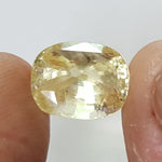 Load image into Gallery viewer, 6.49/CT Natural Yellow Sapphire with Govt Lab Certificate-56610
