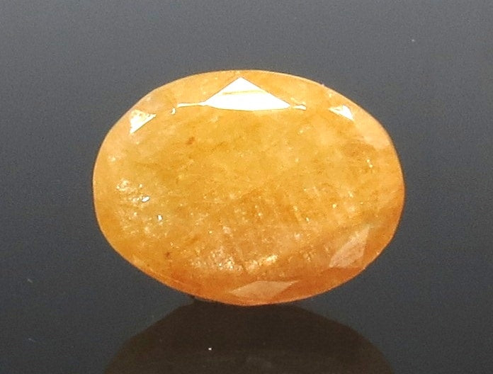 8.30 Ratti Natural Ceylonese Pukhraj Stone with Govt Lab Certificate-(1221)