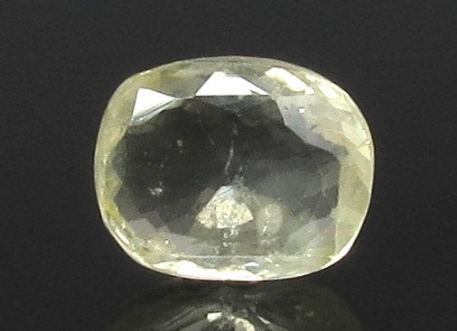 4.01/CT Natural Ceylonese Pukhraj Stone with Govt Lab Certificate-YELSA9V