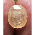Load image into Gallery viewer, 5.52  Ratti  yellow sapphire with Govt Lab Certificate-(4100)
