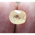 Load image into Gallery viewer, 3.54/CT Pukhraj Stone with Govt Lab Certificate-YELSA9V
