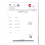 9.26 Ratti Natural yellow sapphire with Govt Lab Certificate- YELSA9T