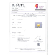 7.61 Ratti Natural yellow sapphire with Govt Lab Certificate-(2100)