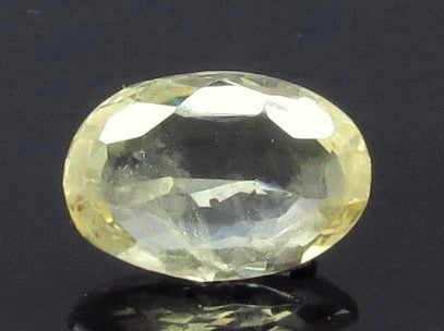3.67/CT Natural Ceylonese Pukhraj with Govt Lab Certificate-YELSA9V