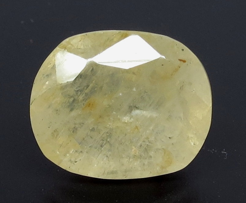 12.17 Carat Natural Ceylonese Pukhraj with Govt Lab Certificate-6771