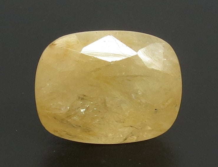13.00/CT Natural Ceylonese Pukhraj with Govt Lab Certificate-(4551)