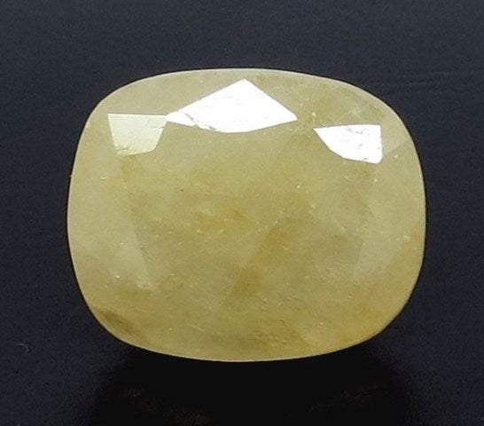 9.06/CT Natural Ceylonese Pukhraj with Govt Lab Certificate-(4551)
