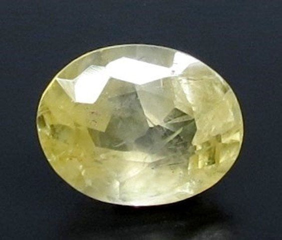 5.81/CT Natural Ceylonese Pukhraj with Govt Lab Certificate-12210