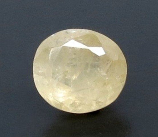 3.93/CT Natural Ceylonese Pukhraj with Govt Lab Certificate-6771