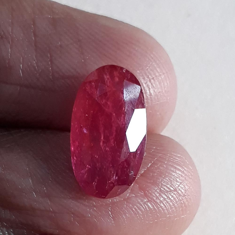 4.83 Carat Natural Mozambique Ruby with Govt. Lab Certificate-(RUBY9X)