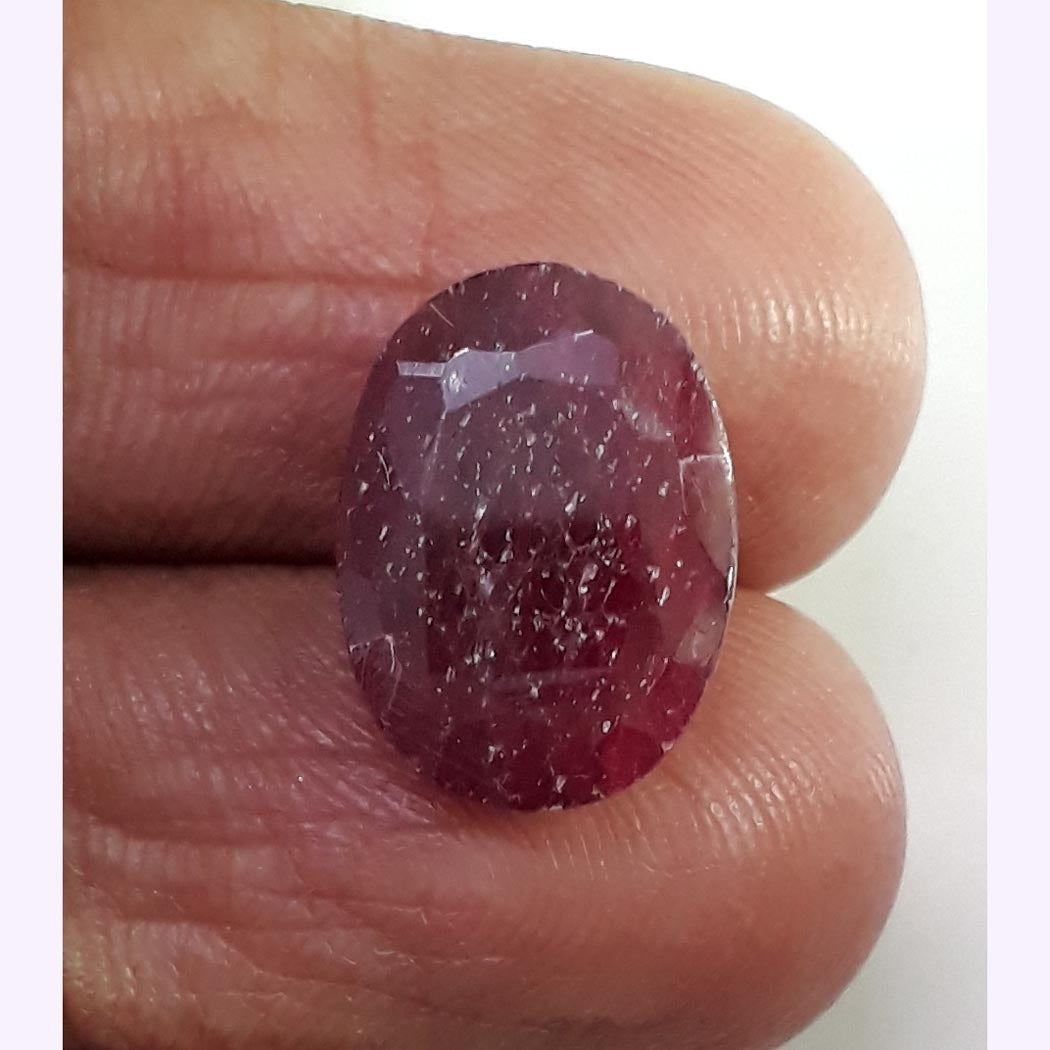 8.22 Ratti Natural Mozambique Ruby with Govt. Lab Certificate-(6100)