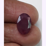 Load image into Gallery viewer, 6.01 Ratti Natural Mozambique Ruby with Govt. Lab Certificate-7881
