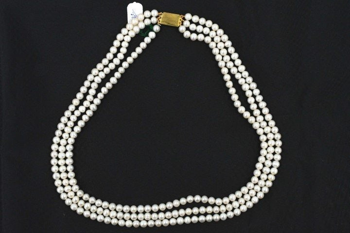 Round Freshwater Pearl Beads-50