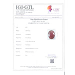 Load image into Gallery viewer, 5.20 Ratti Natural Mozambique Ruby with Govt. Lab Certificate-(7100)
