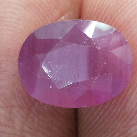 4.68 Ratti Natural New Burma ruby with Govt. Lab Certificate-(4551)