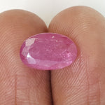 Load image into Gallery viewer, 3.78/CT Natural Mozambique Ruby with Govt. Lab Certificate-BLUSA9V
