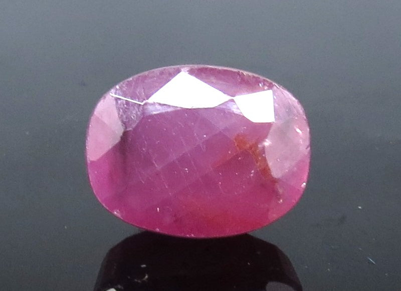6.32 Ratti Natural New Burma Ruby with Govt. Lab Certificate-(3441)