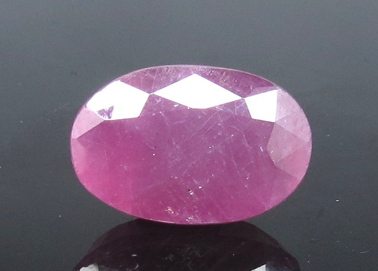 5.52 Ratti Natural New Burma Ruby with Govt. Lab Certificate-(3441)