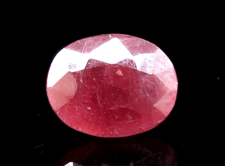 5.49 Ratti Natural New Burma Ruby with Govt. Lab Certificate-(3441)