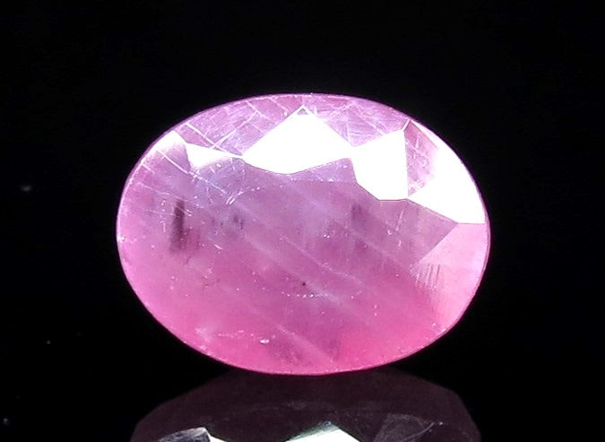 4.09 Ratti Natural New Burma Ruby with Govt. Lab Certificate-(4551)