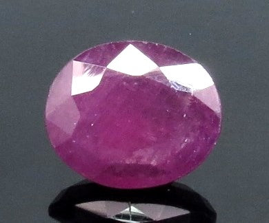 6.78/CT Natural Mozambique Ruby with Govt. Lab Certificate-(12210)