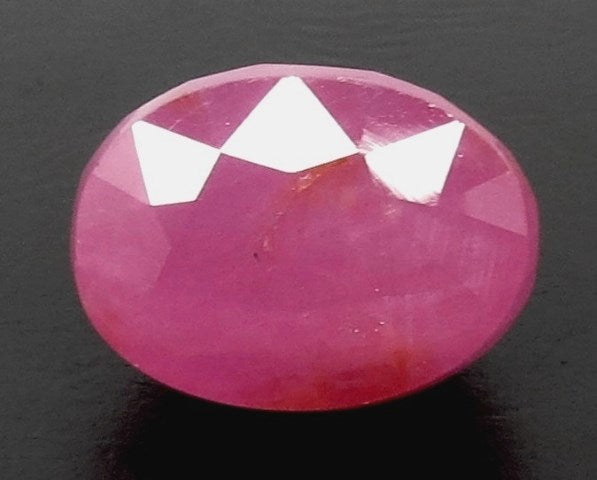 11.21/CT Natural Mozambique Ruby with Govt. Lab Certificate (RUBY9T)